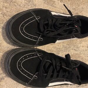 Vans Black and White Sneakers